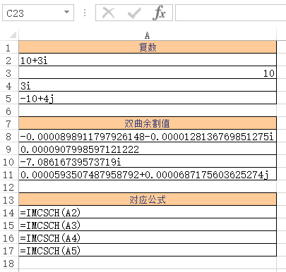 IMCSCH 函数