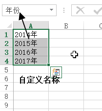 Excel 名称框