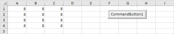 在Excel VBA中声明范围对象