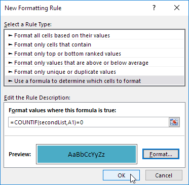 使用公式