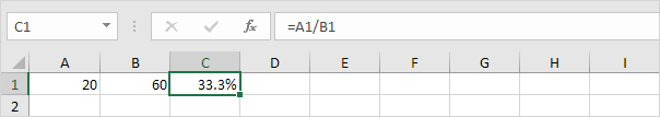 小数点后一位的百分比