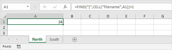 在Excel中查找功能