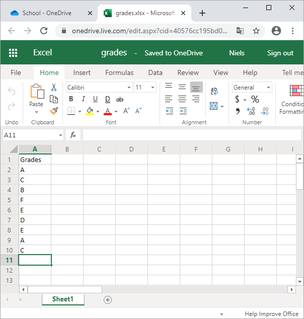 Excel Online