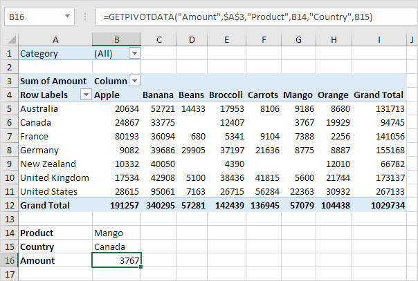 动态GetPivotData函数