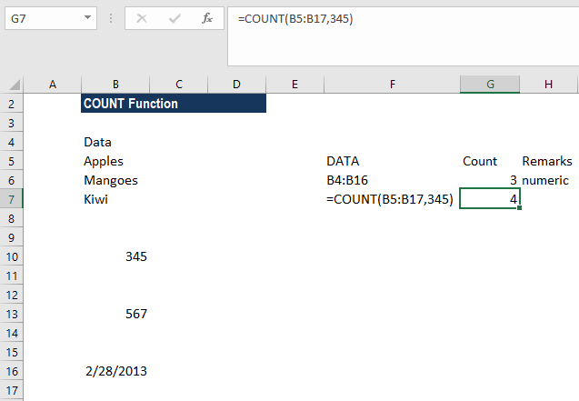 COUNT函数-示例2c