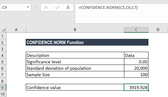 excel-confidence-norm