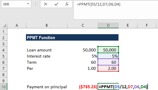 PPMT功能-示例1a