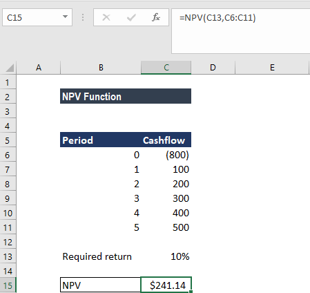 NPV功能-示例1b