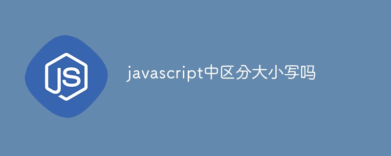 javascript中区分大小写吗-前端问答