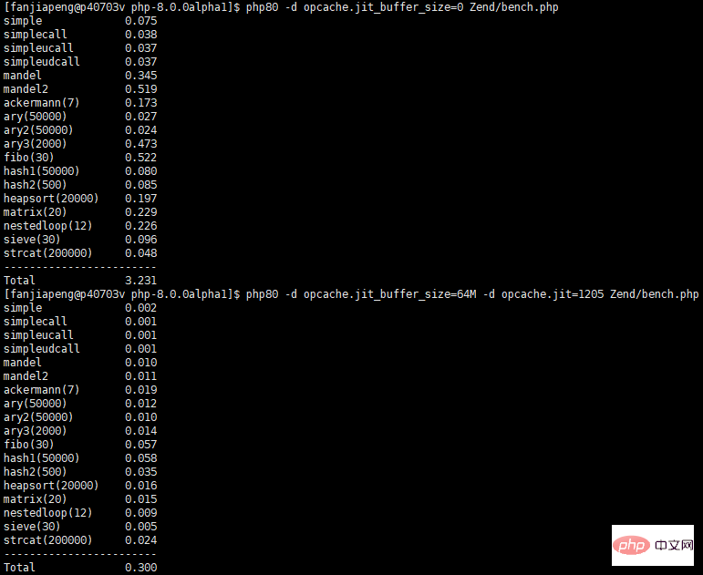 PHP 8.0 源码编译安装以及 JIT 尝鲜-PHP8