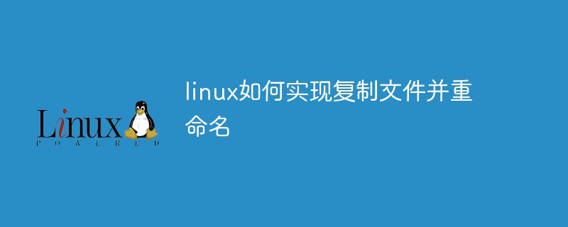 linux如何实现复制文件并重命名-linux运维