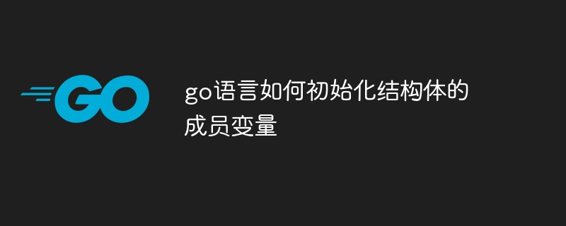 go语言如何初始化结构体的成员变量-Golang