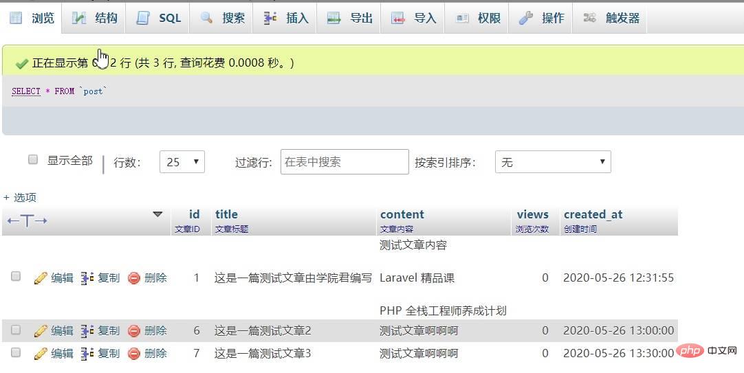 新增数据表字段默认值