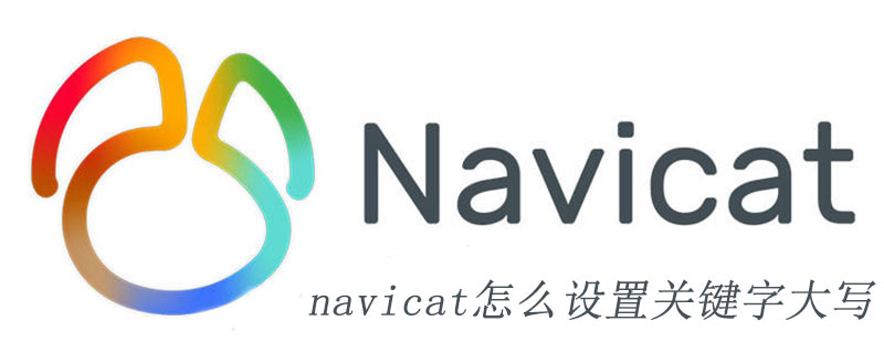 2021062106010915386250 navicat怎么设置关键字大写