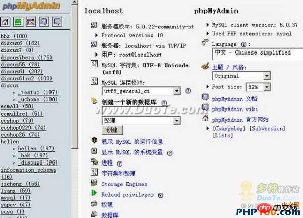phpMyAdmin