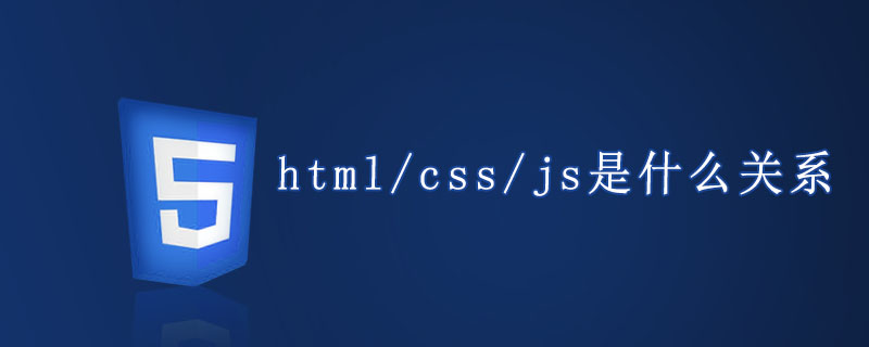 html/css/js是什么关系