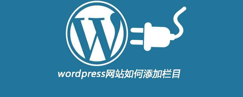 2021062107034817967820 wordpress网站如何添加栏目