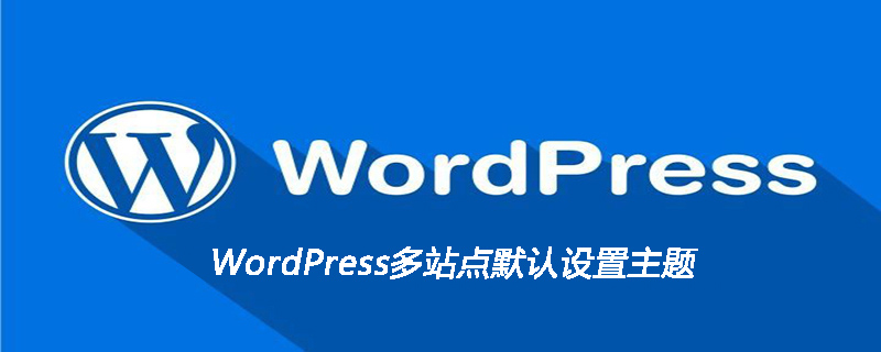 WordPress多站点默认设置主题