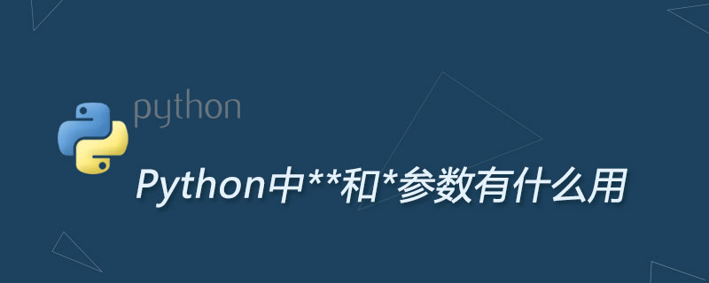 Python中**和*参数有什么用