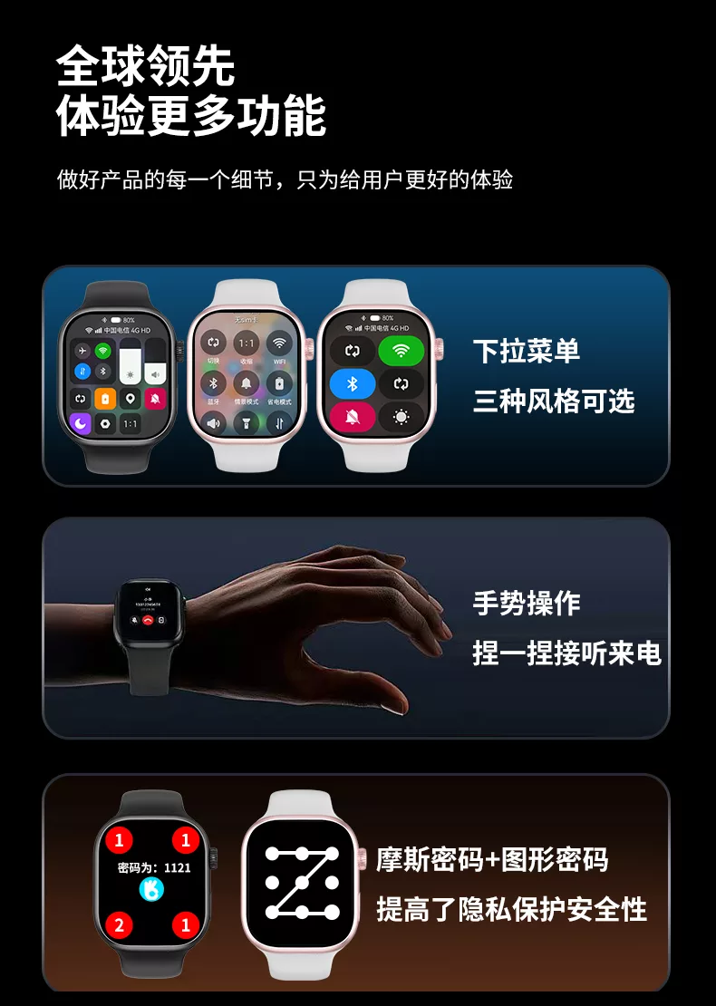 小兔ai旗舰智能手表f19性能猛兽旗舰机皇5g插卡wifi高端手表