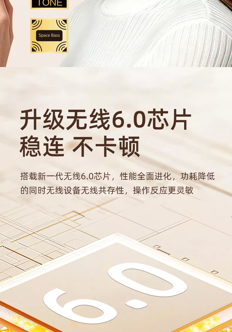 小兔ai耳机x18s蓝牙6.0挂耳式ai翻译智能耳机